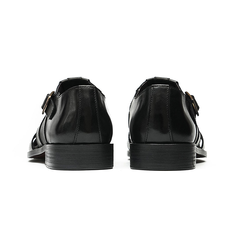 Men’s Roman Cutout Sandals Fisherman Shoes