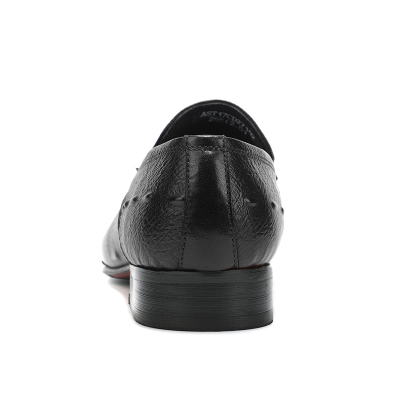 Men’s Exotic Crocodile-Embossed Leather Loafers