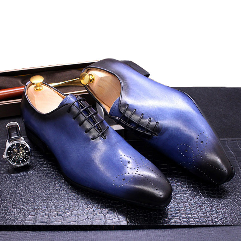 Men's Oxford Shoes Classic Brogue Handcrafted