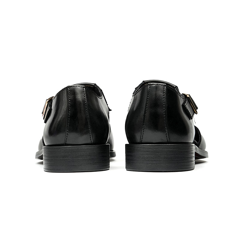 Men’s Cutout Roman Shoes Fisherman Sandals