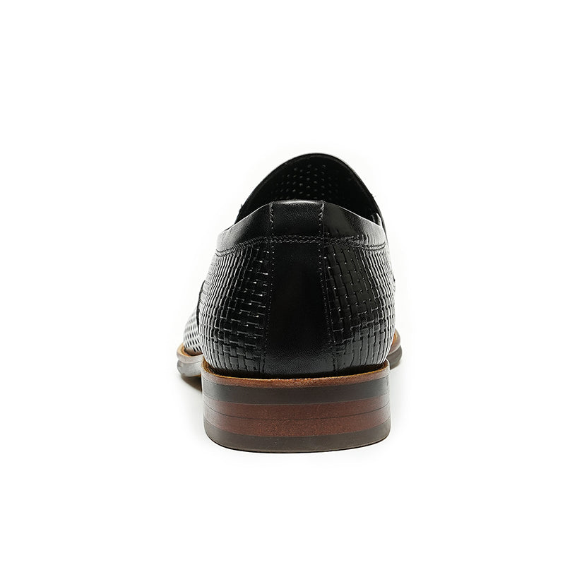 Men's Perforated Leather Loafers