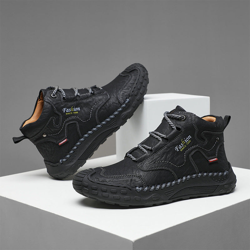 Heritage-Inspired Martin Boots: Artisan Stitching & Durable Construction