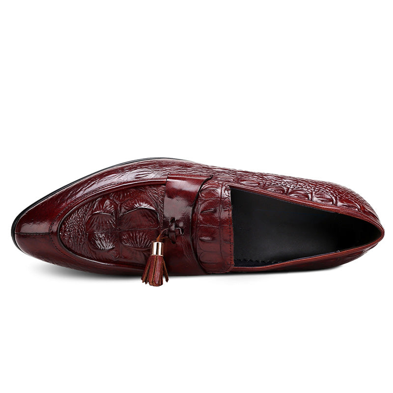 Handcrafted Men's Tassels Loafers