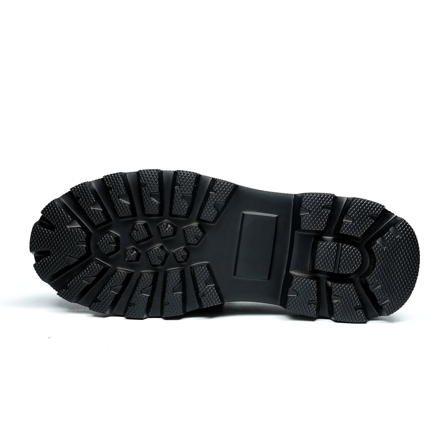 Men's Elevated Tassel Loafers: Architectural Sole & Dynamic Fringe Detailing