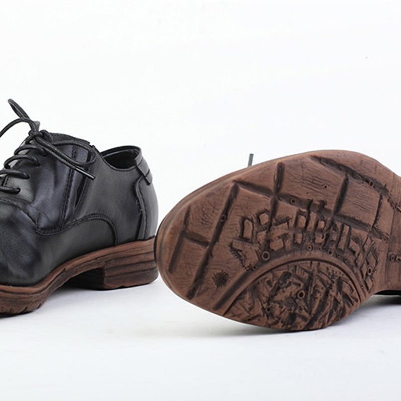 Men's Oxford Shoes Vintage Handcrafted Leather
