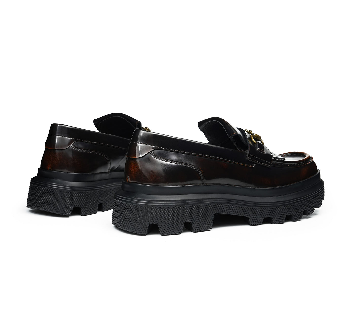 Men's Horsebit Loafers: Platform Sole & Timeless Hardware Detailing