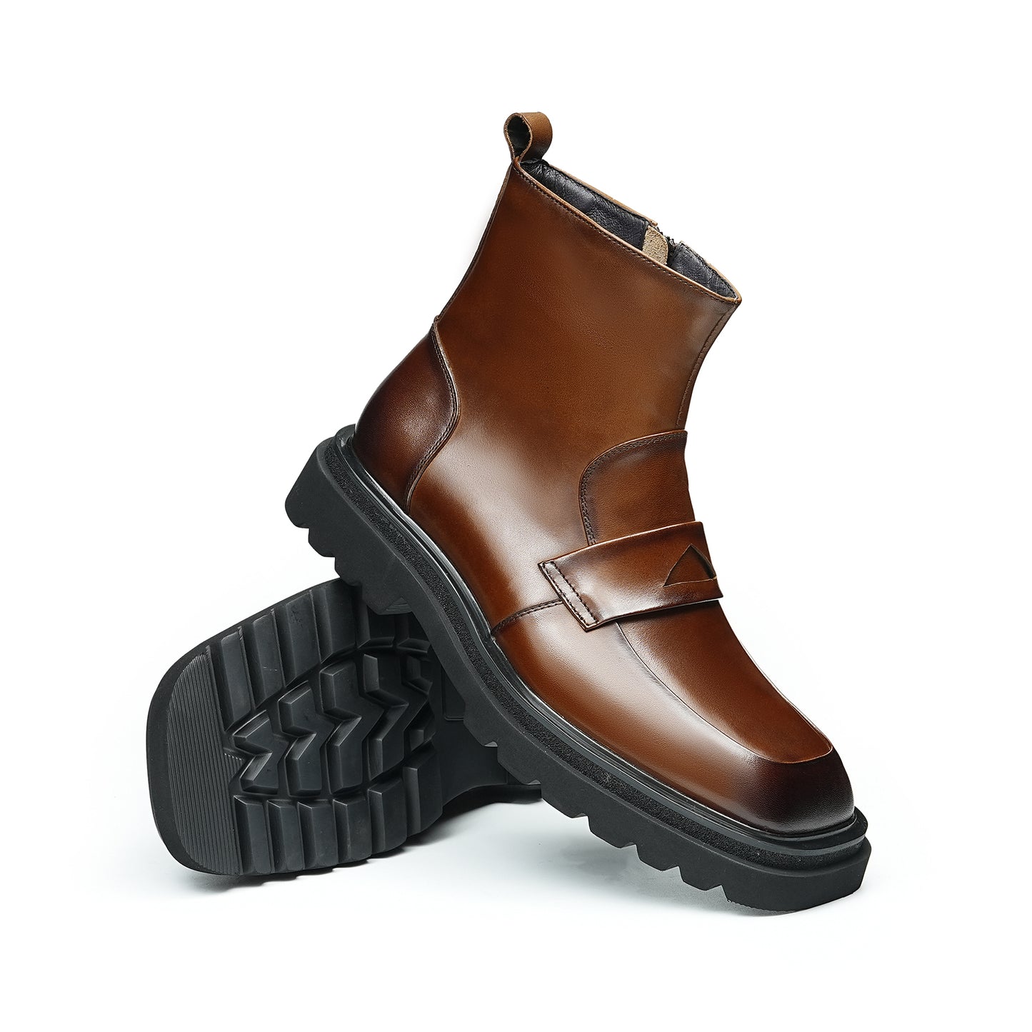 Men's Chelsea Boots: Premium Leather, Supple Lining & Side-Access Convenience