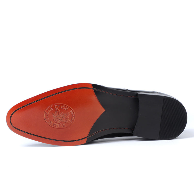 Men's Tassel Loafers Brogue Detailing & Premium Leather