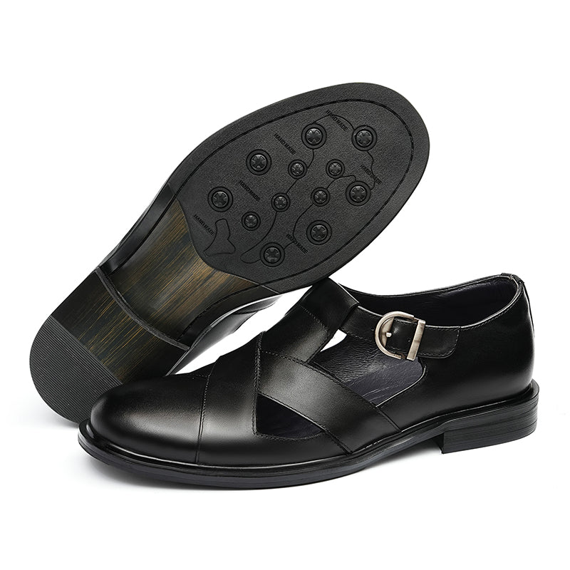 Men’s Leather Fisherman Dress Sandals