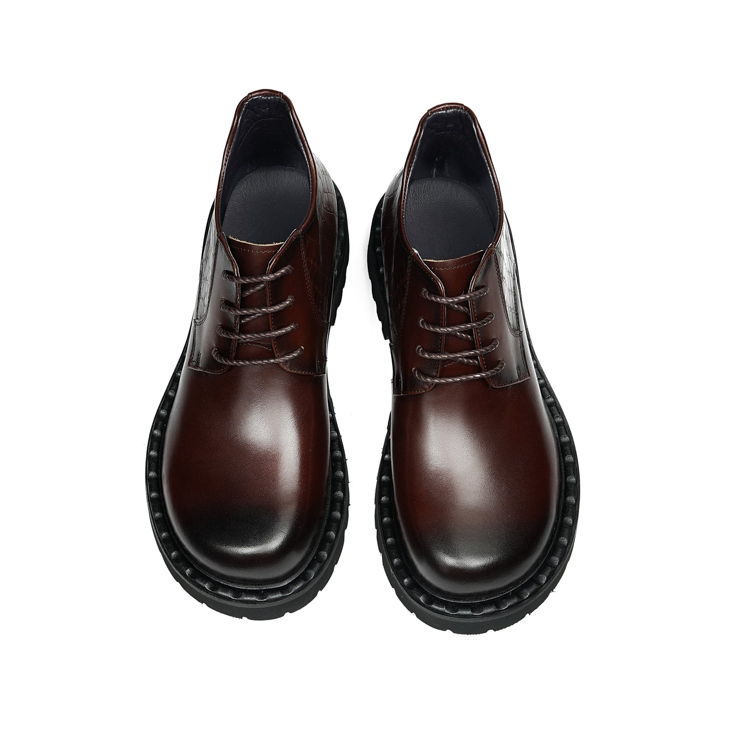 Men's Martin Boots Urban Rhythm: Textured Harmony & Bold Sole Composition