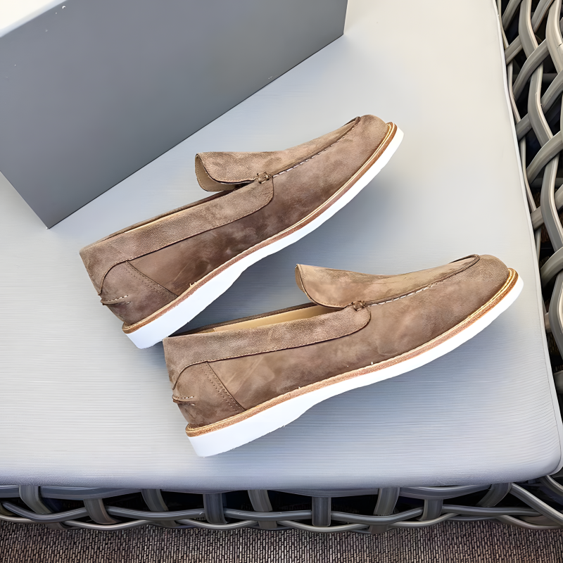 Men's Suede Loafers Casual Elegance with a Modern Touch