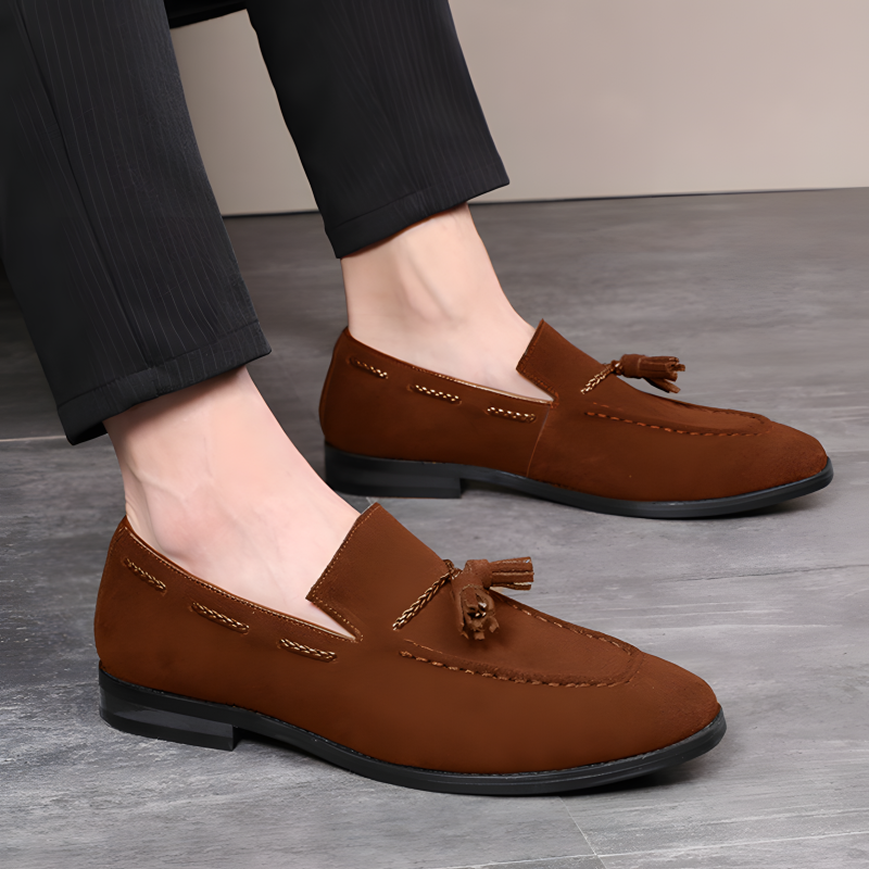 Men's Suede Loafers Classic