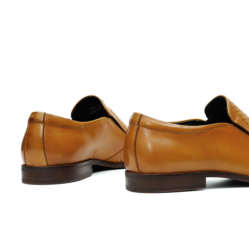 Men's Leather Loafers Breathable All-Day Comfort