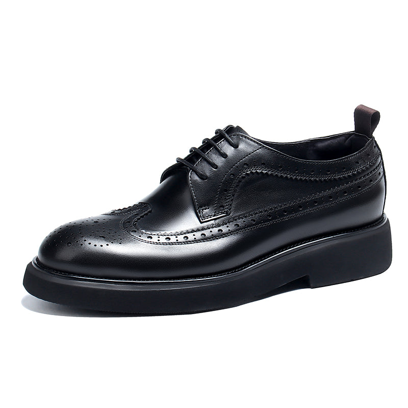 Men's Brogue Derby Dress Shoes