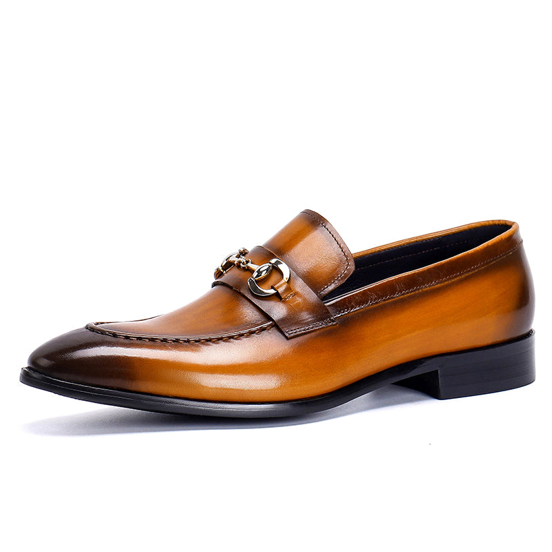 Men's Metal Bit Loafers