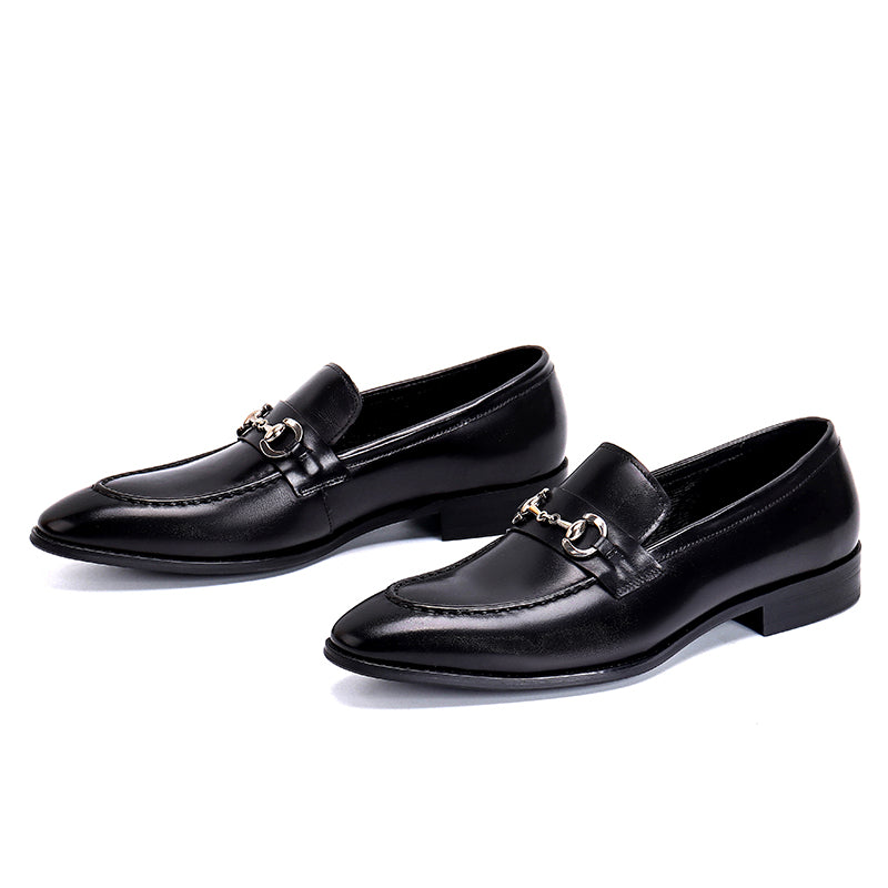 Men's Metal Bit Loafers