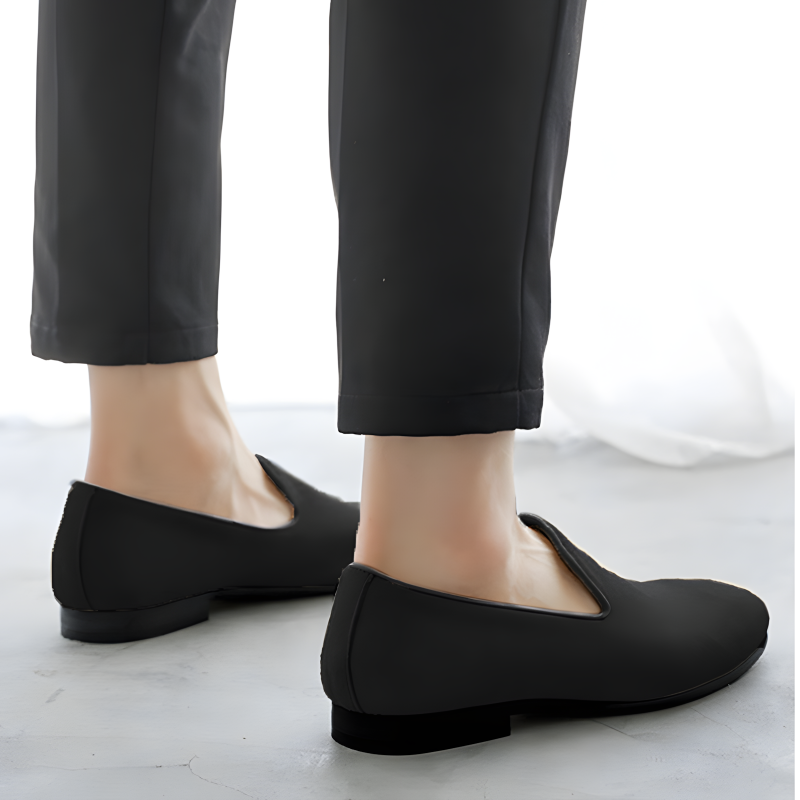 Men’s Suede Slip-On Loafers – Soft & Stylish Casual Dress Shoes