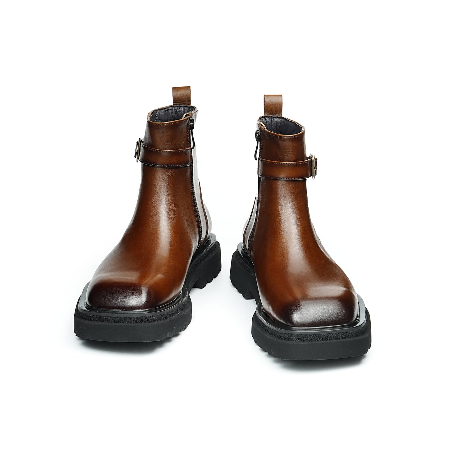 Men's Chelsea Boots: Supple Lining & Side-Zip Access in Durable Leather