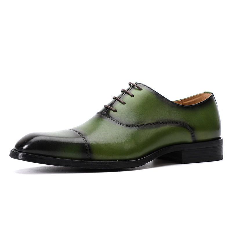 Men's Cap-Toe Oxford Dress Shoes