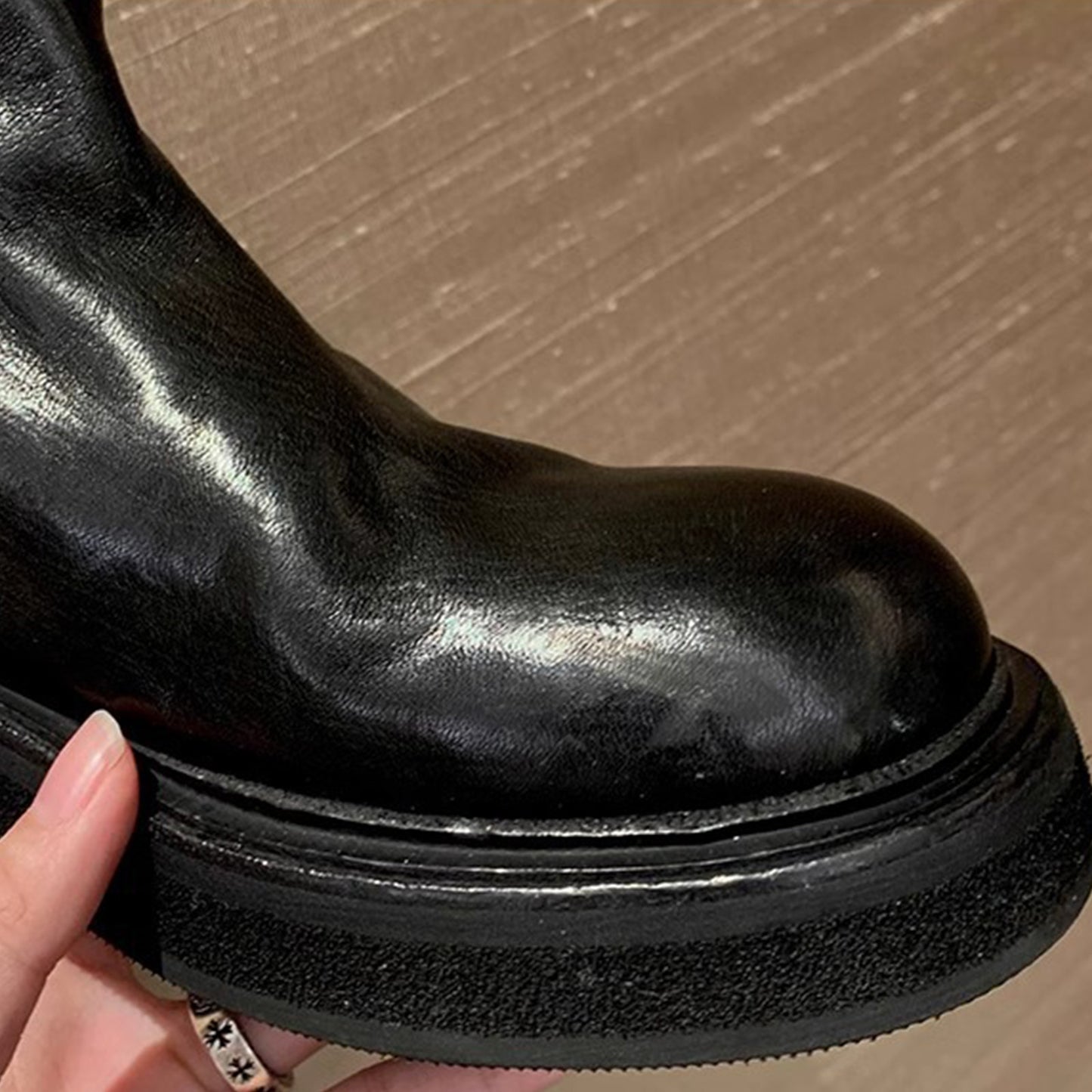 Women's The Confident City Boot: Sculptural Platform & Sleek Contour