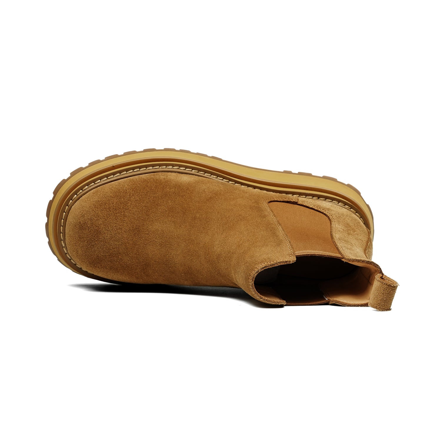 Men's Urban Sculpture Chelsea Boots: Architectural Sole & Streamlined Silhouette