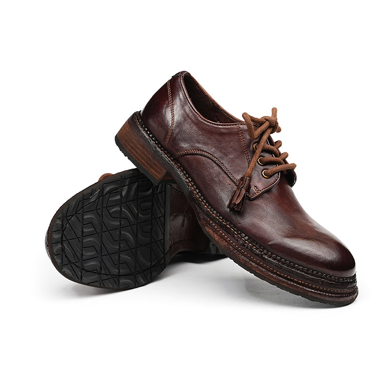 Men's Derby Shoes Goodyear Welt Horsehide