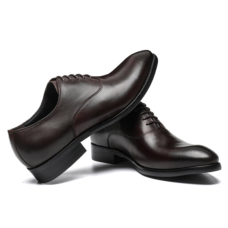 Men's Classic Oxford Shoes Precision Stitching Breathable Comfort