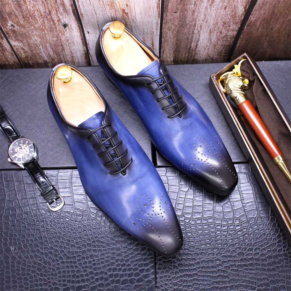 Men's Oxford Shoes Classic Brogue Handcrafted