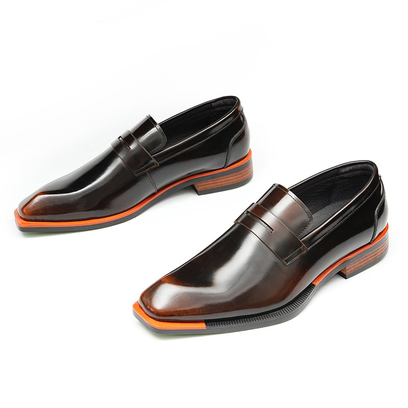 Men's Loafers Polished Finish