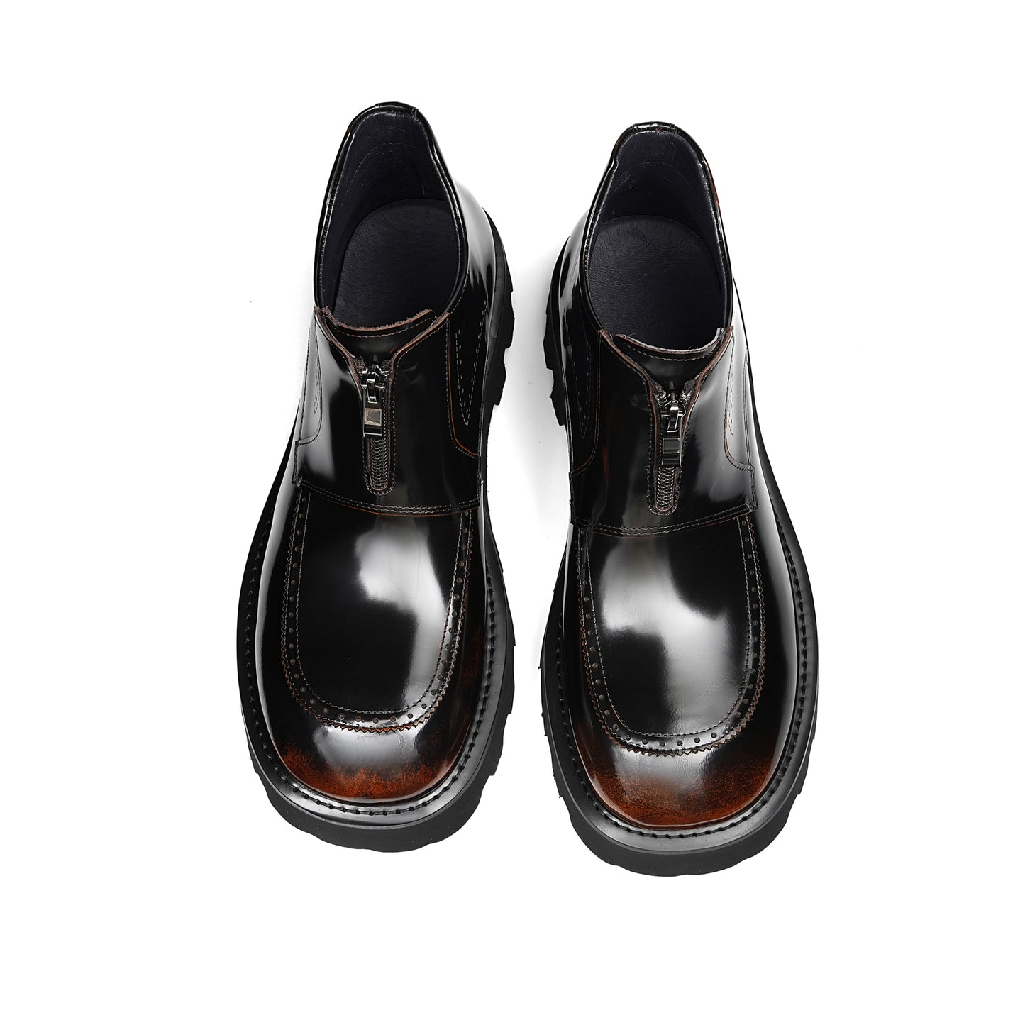 Men's Martin Boots: Front-Zip Narrative & Studio-Ready Polish