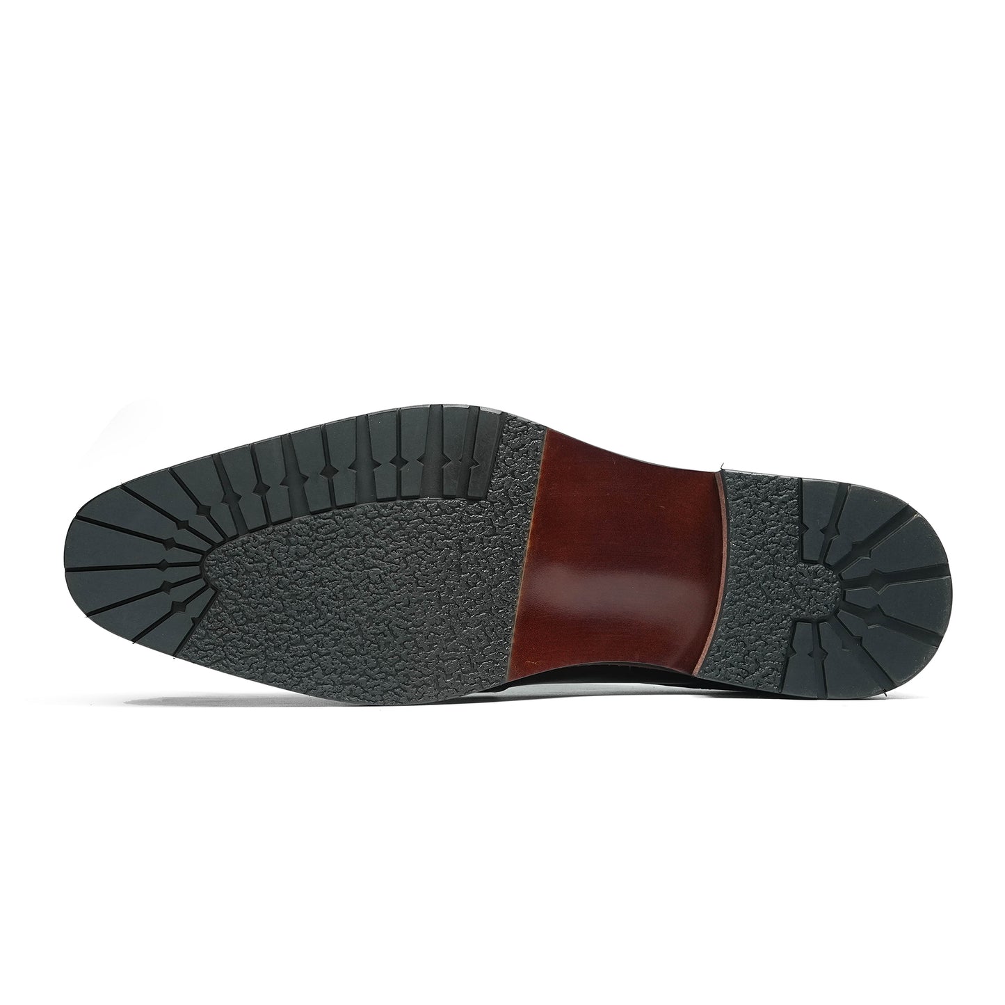 Men's Derby Shoes: Sculpted Toe Design & Artisan Hardware Accents