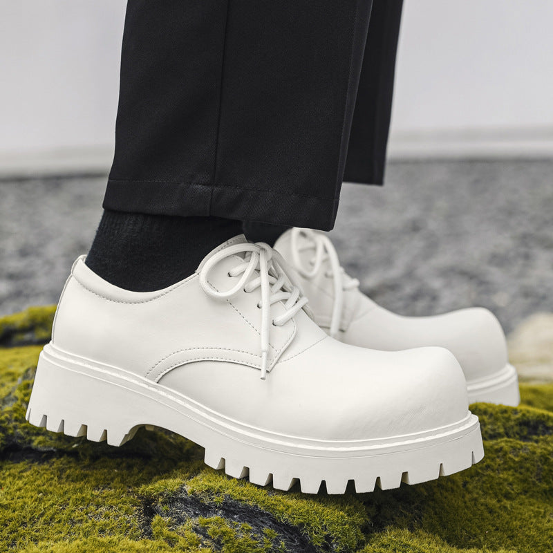 Men's Ankle Martin Boots: Sculptural Presence & Urban-Adaptive Foundation