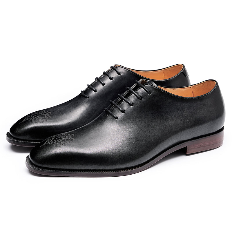 Men's Oxford Shoes - Artisan Toe Embroidery