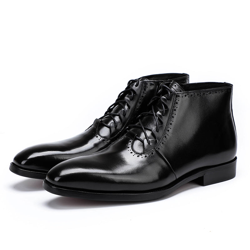 Men's Lace-Up Chelsea Boots