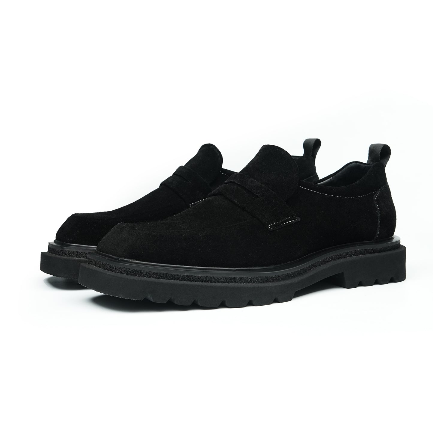 Men's Suede Loafers: Elevated Comfort & Terrain-Adaptive Foundation