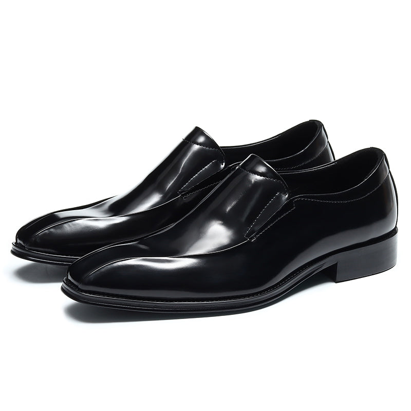 Men's Pointed-Toe Loafers Dress Shoes