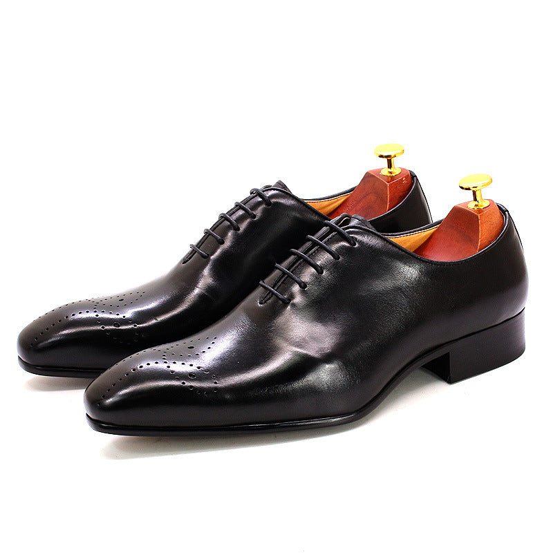 Men's Oxford Shoes Classic Brogue Handcrafted