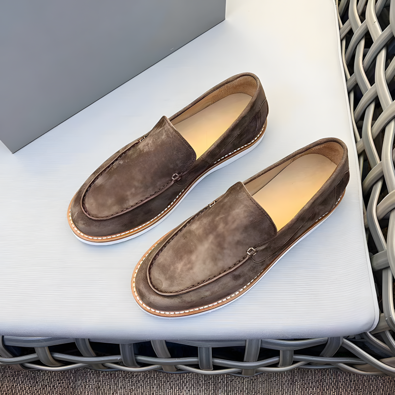 Men's Suede Loafers Casual Elegance with a Modern Touch