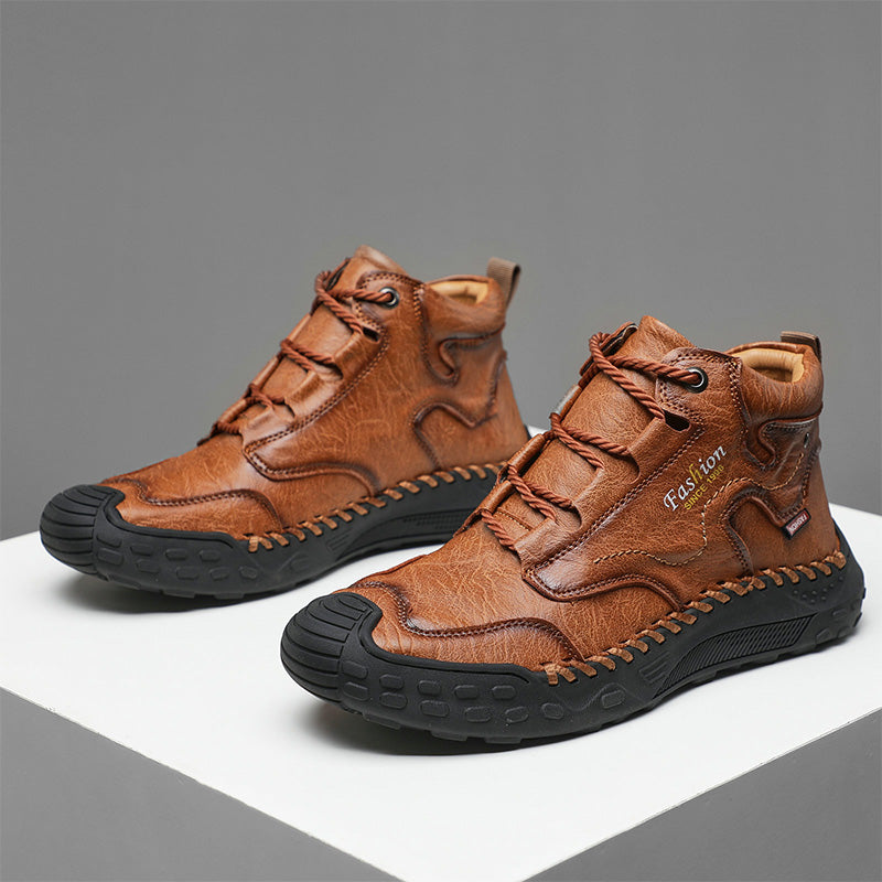 Heritage-Inspired Martin Boots: Artisan Stitching & Durable Construction