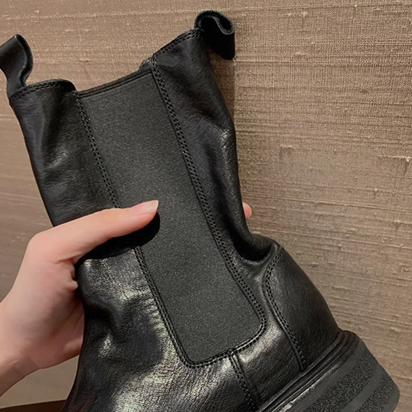 Women's The Confident City Boot: Sculptural Platform & Sleek Contour