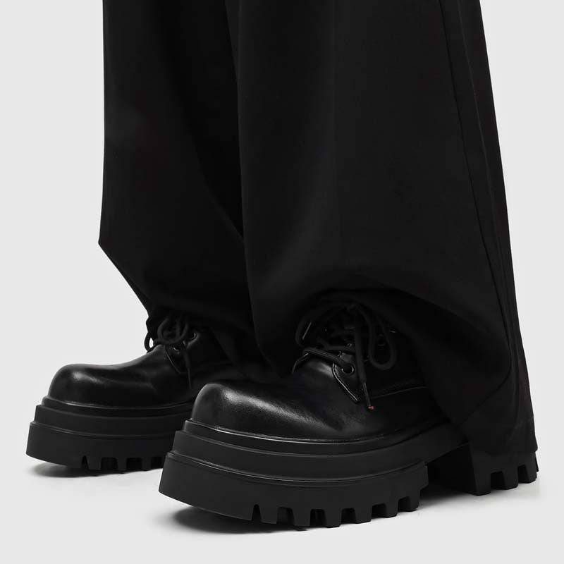 Men‘s Derby Shoes with Architectural Chunky Sole for Men