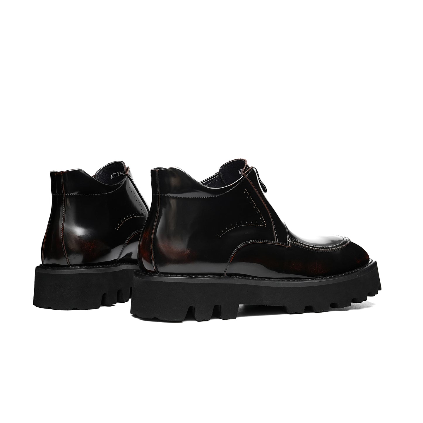 Men's Martin Boots: Front-Zip Narrative & Studio-Ready Polish