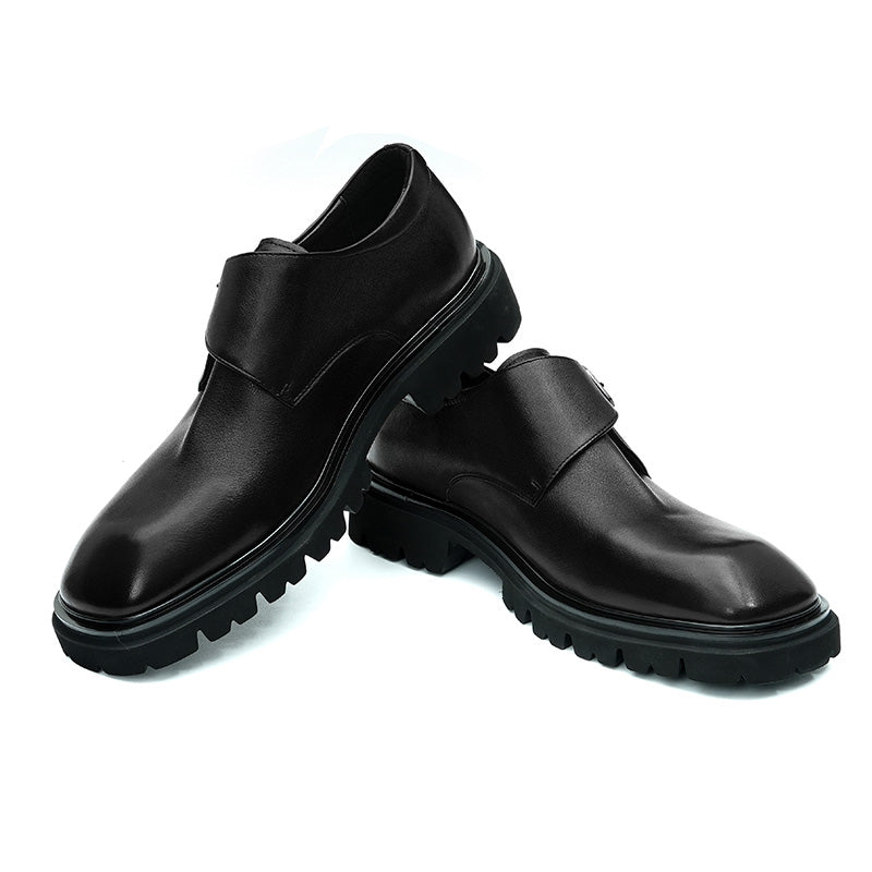Men's Square-Toe Monk Strap Shoes