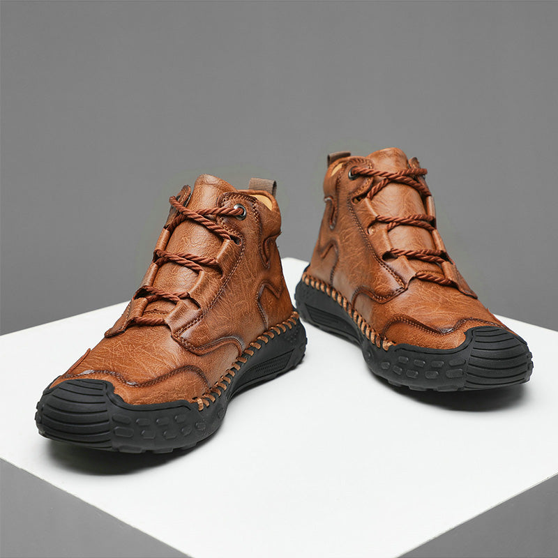 Heritage-Inspired Martin Boots: Artisan Stitching & Durable Construction