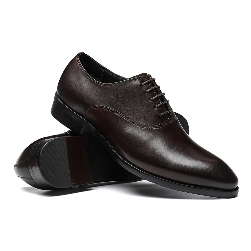 Men's Classic Oxford Shoes Precision Stitching Breathable Comfort
