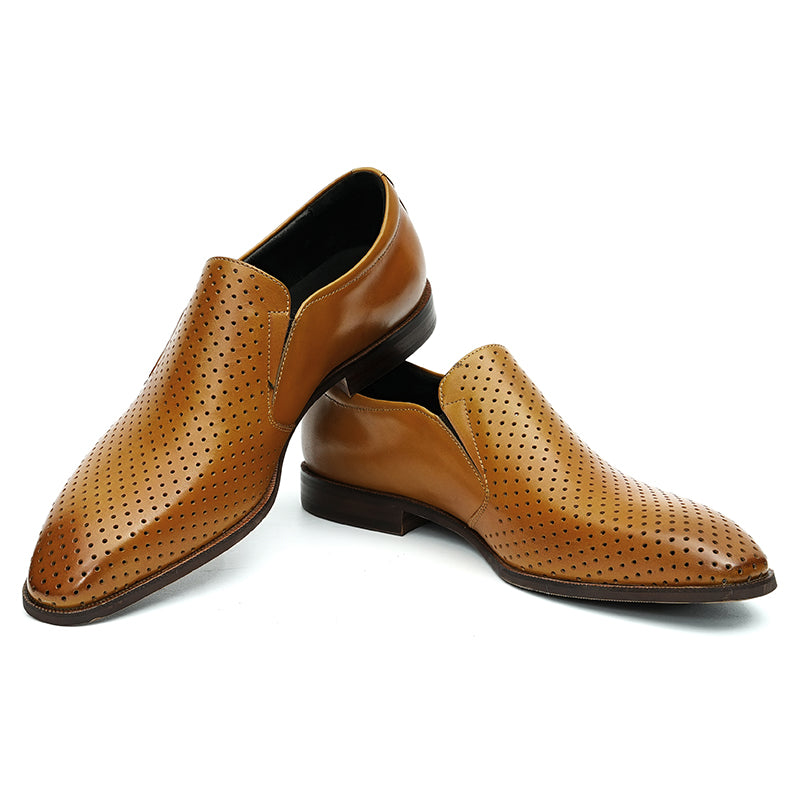 Men's Leather Loafers Breathable All-Day Comfort