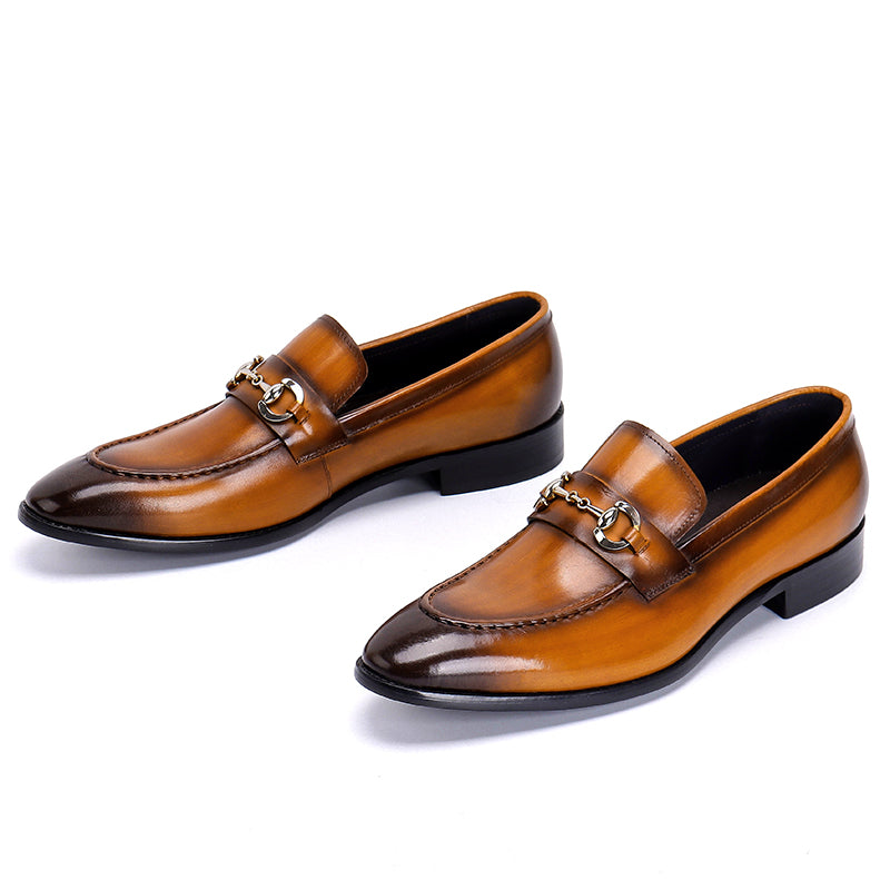 Men's Metal Bit Loafers