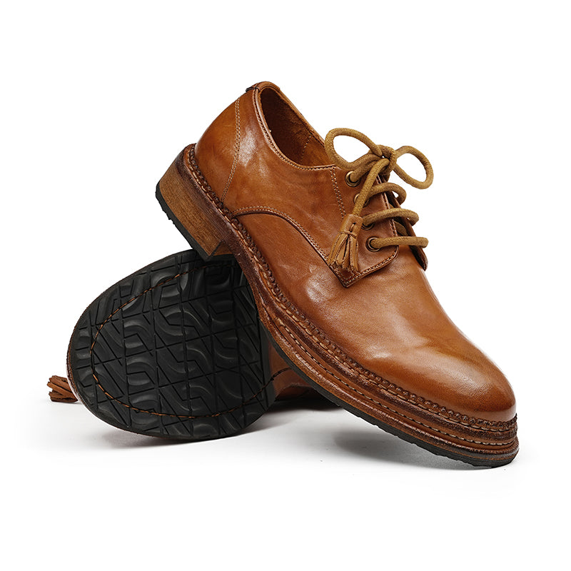 Men's Derby Shoes Goodyear Welt Horsehide