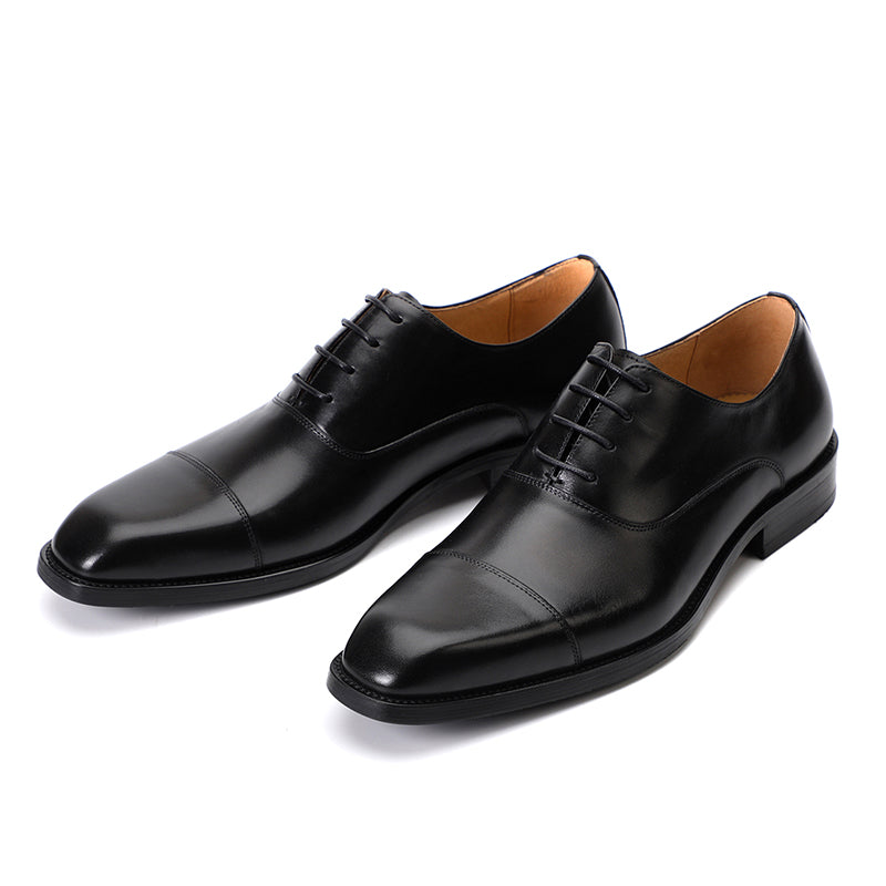Men's Cap-Toe Oxford Dress Shoes