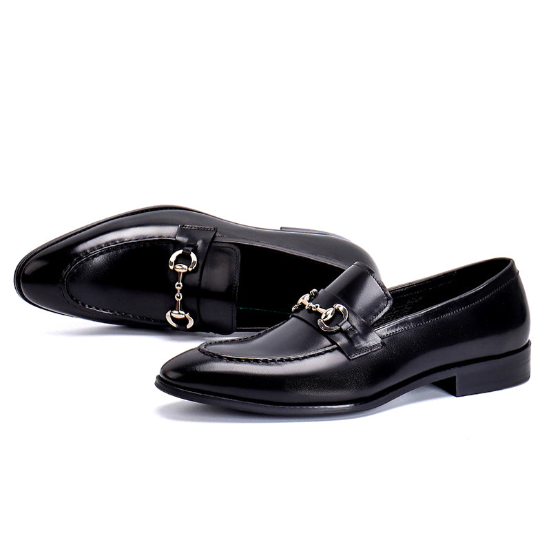 Men's Metal Bit Loafers